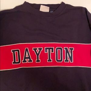 Dayton Flyers sweatshirt. University of Dayton.